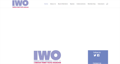 Desktop Screenshot of iwoneworleans.org