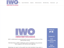 Tablet Screenshot of iwoneworleans.org